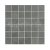 Opozcno Foggy Night mrazuvzdorná rektifikovaná mozaika 30x30x0,9 cm Šedá matná