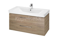 Cersanit LARA umývadlová skrinka 99,4x44,7x46cm pre umývadlo MILLE 100 v dem. Orech