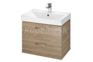 Cersanit LARA skrinka 59,4x37,5x46cm pre umývadlo MILLE 60 v demonte Orech S926-064-DSM