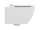 Ideal Standard Tesi závesné WC AquaBlade 36x53 cm+WC sedátko Slim,SoftClose,Biela matná