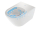 Duravit D-Neo závesné WC 37x54 cm Rimless,hlboké splachovanie,Durafix,Biela