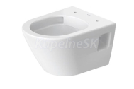 Duravit D-Neo závesné WC 37x48 cm Rimless,hlboké splachovanie,HygieneGlaze,Biela