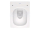 Duravit Viu WC závesne Compact 37x48 cm Rimless,Durafix,WonderGliss,Alpská Biela