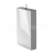 Duravit Starck 1 splachovacia nádržka pre kombi misu 39x12,5 cm Dual-Flush Biela