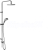 Hansa VIVA sprchový systém sprchová tyč vedúca vodu, chróm