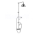 Sapho VIENNA sprchový stĺp s pák. batériou, mydeľnička, v. 1291mm, chróm