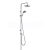 Kludi A-QA DUAL SHOVER SYSTEM   Chrom