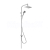 Hansgrohe Vernis Shape sprchový set Showerpipe 230 1jet Reno Chróm