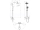 Hansgrohe 27115000 Raindance Select Showerpipe 240,termostaticka bateria,  DN15, chróm