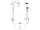 Hansgrohe 27116000 Raindance Showerpipe EcoSmart 240 termostat,45cm otočné sprch. ram,chro