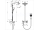 Hansgrohe 27126000 Raindance Select E 300 2jet Showerpipe s ruč sprc RaindanSel E 120 3jet
