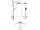 Hansgrohe 27133400 Raindance Selec sprch stĺp S 300 2jet,termo,hlavová,ruč.sprch,chróm/bie
