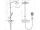 Hansgrohe 27286400 Raindance Select E 360 1jet ShowerPipe EcoSmart,sprch.súpr.,biela/chróm