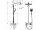 Hansgrohe 27288400 Raindance E  Showerpipe 360, 1jet so sprchouTablet Select 300, bie/chr