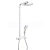 Hansgrohe 27283400 RAINDANCE Select E Showerpipe 300 2jetEcoSmart,term.sprch.bat,biel/chró