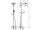 Hansgrohe 27298000 CROMETTA sprchová súprava E 240 Showerpipe k vani termostat,chróm