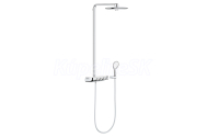 GROHE 26250000 RAINSHOWER 360 DUO Sprch syst nástenný termost hlavov a ručná sprch,chróm