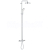 GROHE 26223001 TEMPESTA COSMOPOLITAN 210 Sprch systém s vaňovým termostatom nástenný,chróm