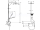 Hansgrohe 27364000 RAIDANCE E Sprchový set termostat s hlavovou a ručnou sprchou,chróm