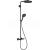 Hansgrohe Raindance Select S - Sprchový set Showerpipe s termostatom, 1 jet, matná čierna