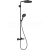 Hansgrohe Raindance Select S - Sprchový set Showerpipe s termostatom, 1 jet, matná čierna