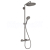 Hansgrohe 26891340 Croma Select S termostat stĺp 280 EcoSmart 1jet, kartáč. čierny chróm