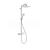 Hansgrohe 27660000 Croma E termostatický stĺp 280 EcoSmart 1jet, chróm