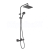 Hansgrohe Vernis Shape sprchový set Showerpipe 230 s termostatom Čierna matná