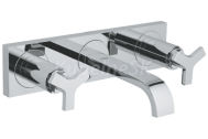 GROHE Allure Umývadlová 3-otvorová podomietková batéria, rozpätie 172mm,chróm