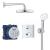 GROHE 34729000 GROTHERM Sprchový termost.set Perfect so sprchou Tempesta 210 Chróm