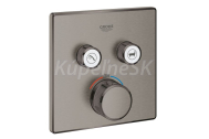 GROHE 29124AL0 GROHTHERM Smart Control Termostat podomietkový 2 ventily,kef. Hard Graphite