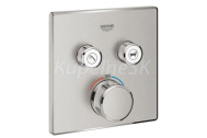 GROHE 29124DC0 GROHTHERM Smart Control Termostat podomietkový 2 ventily, Nerez