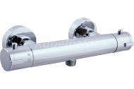 Arttec TERMO nástenná termostatická batéria spodný vývod bez príslušenstva 150 mm Chróm