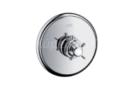 Axor Montreux termostat pod omietku High Flow, kefovaný nikel