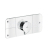 Axor ONE podomietkový termostat pre 3 spotrebiče,chróm 45713000