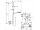 Hansgrohe 27027400 ShowerTablet Select 300 Combi 0.9m s ruč sprch Raindance Sel E120 3jet