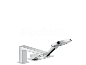 Hansgrohe 74551000 METROPOL Vaňová 3-otvorová batéria na okraj vane, chróm