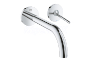 GROHE ATRIO Umývadlová 2-otvorová batéria L podomietková s Joystickom, Chróm 19918003