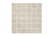Cersanit Foggy Night rektifikovaná mozaika 30x30x0,9 cm R10B Biela matná