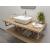 Ceramica Latina vodeodolná doska pod umývadlo 160x50x3,8cm Dub Kraft Zlatý