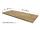 Ceramica Latina vodeodolná doska pod umývadlo 200x55x3,8cm Dub Halifax Cínový