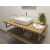 Ceramica Latina vodeodolná doska pod umývadlo 180x45x3,8cm Dub Stone