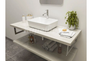 Ceramica Latina vodeodolná doska pod umývadlo 100x55x3,8cm Dub Kraft