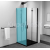 Polysan ZOOM BLACK sprchové dvere skladacie 80x200 cm, pravé, číre sklo ZL4815BR