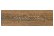 Cersanit ItalianWood G1800 mrazuvzdorná dlažba 18,5x60x0,8/0,7 cm R9 Hnedá matná