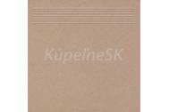 Cersanit KRONOS K300 Dark Beige 30X30x0,65 cm G1 dlažba-schodovka, rekt, mraz,R10,1.tr.