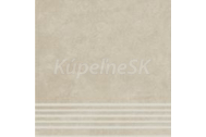 Cersanit ARES BEIGE STEPTREAD 29,8X29,8 glaz.gr-Schodovka matný mraz. OD708-034, R10B