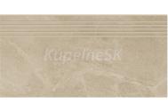Cersanit Marengo mrazuvzdorná rektifikovaná schodovka 29,8x59,8 cm R10b Béžová matná