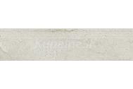 Cersanit OD663-065 NEWSTONE WHITE STEPTREAD 29,8X119,8 schodovka-zdob.gres,hladká,R10B