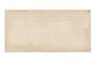 Cersanit Diverso mrazuvzdorná rektifikovaná schodovka 30x60x0,93 cm R10B Béžová matná